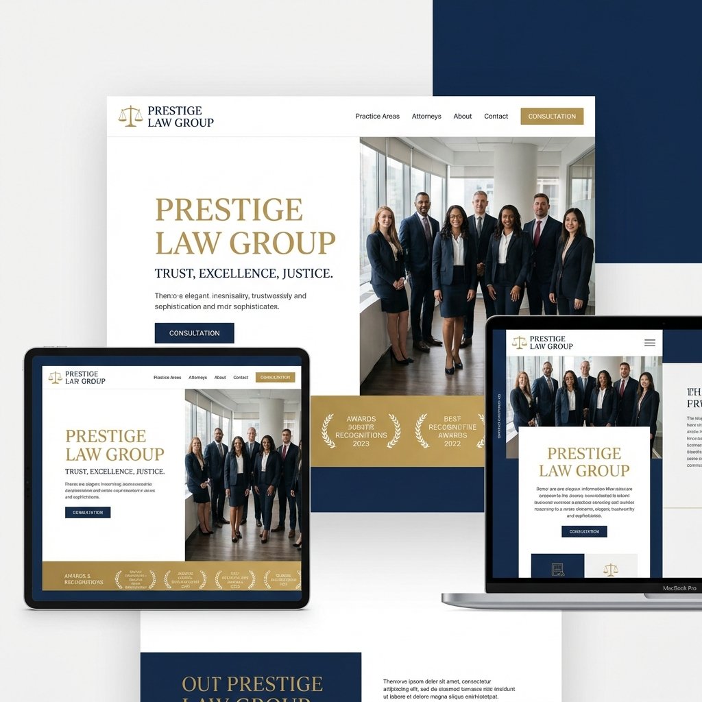 Diseño Web Abogados Premium